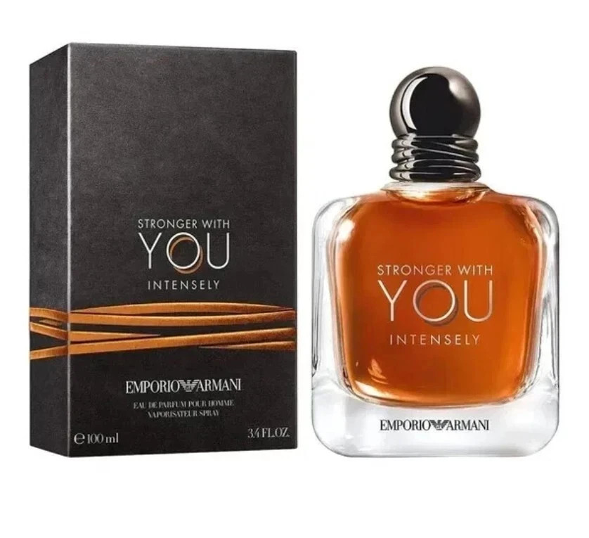 Armani Stronger With You Intensely 3.3/3.4 oz EDP 100 ml FAST/FREE SHIPPING