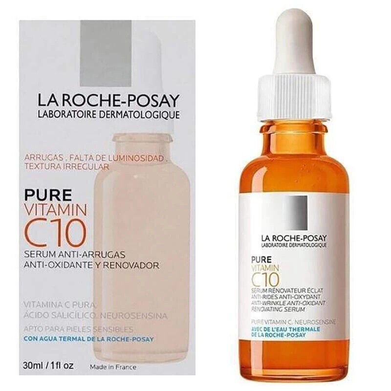 La Roche Posay 10% PURE VITAMIN C SERUM C10 Anti-Wrinkle Concentrate 30ml