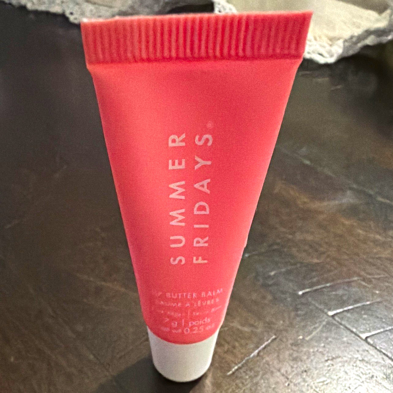Summer Fridays Lip Butter Balm Lip Balm, Pink Sugar Pink Mini 0.25 oz