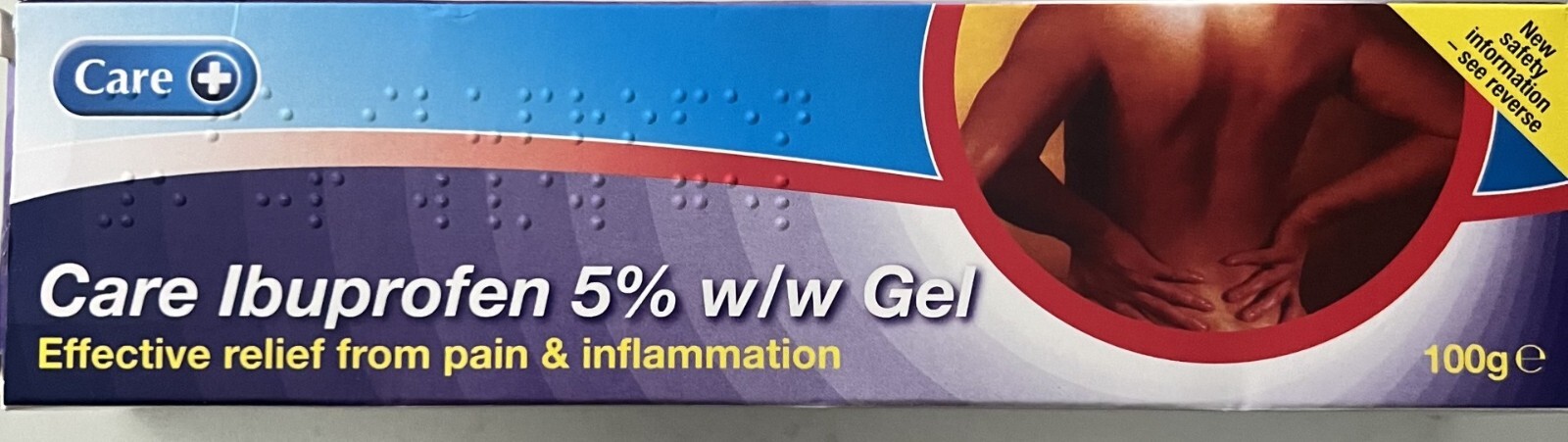 2x Ibuprofen Topical Gel 5% Pain Relief Back Rheumatic Muscular Pain 200g total