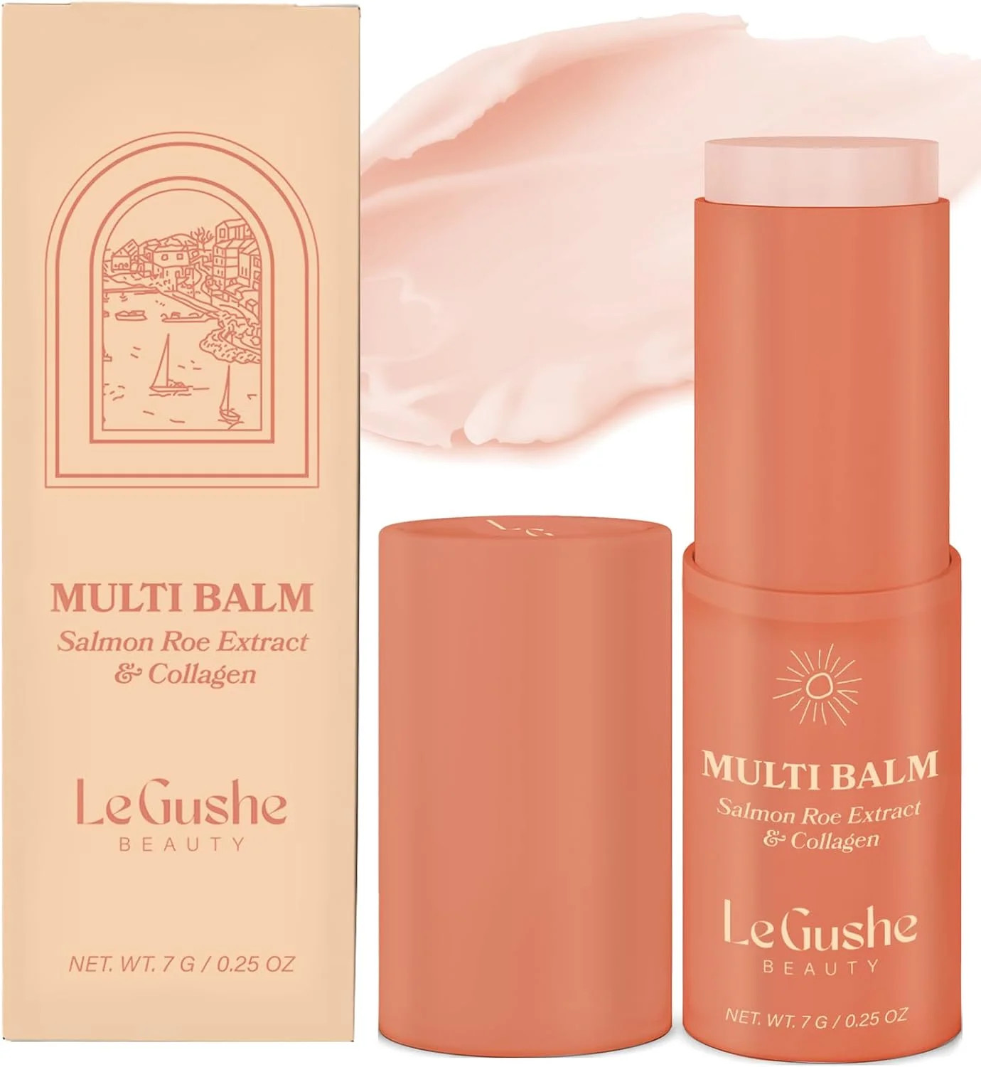 Le Gushe All-in-One Face Balm Stick – Under Eye Brightener, Anti-Aging Under Eye