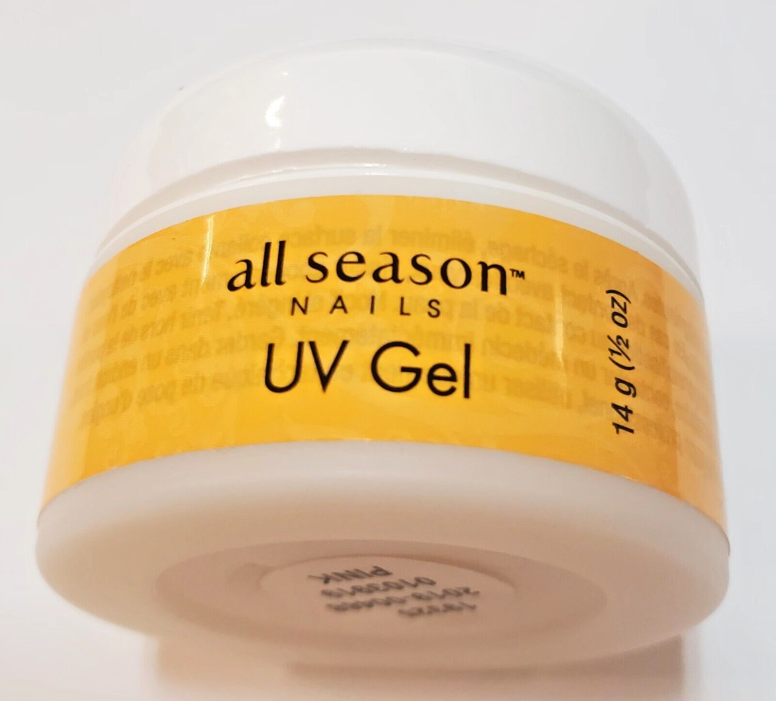 All Season Nails UV Nail Gel Pink – 0.5 oz (14g)
