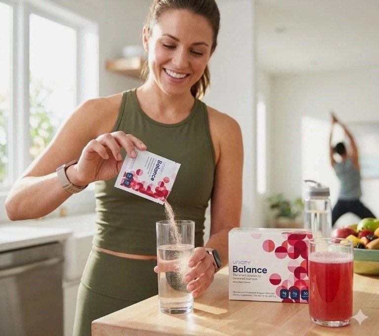 2 Pack Unicity Balance Mixed Berry (30*2) 60 Stick Packs Glucose & Cholesterol