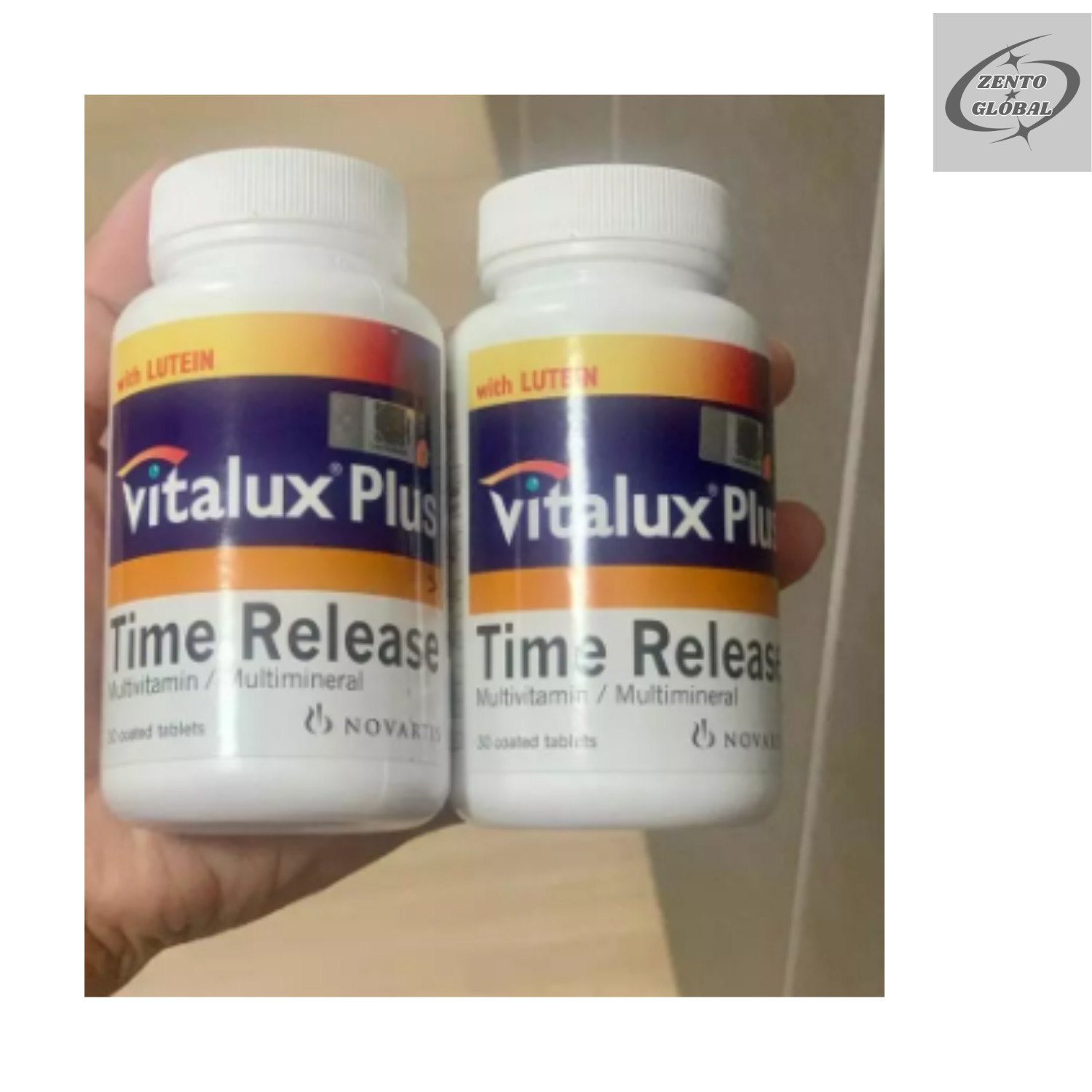 FREE SHIPPING NEW! VITALUX Plus Time Release Multivitamin & Multimineral 30’s