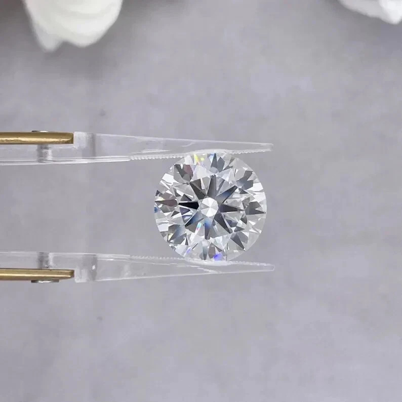 4 CT Natural D Color Round Making CVD & VVS1 Lab grown loose Diamond Certified