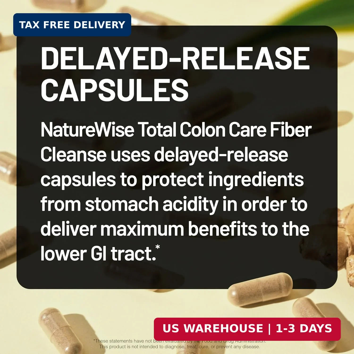 Total Colon Care Fiber Cleanse – Natural Laxative Blend – Herbal Laxa