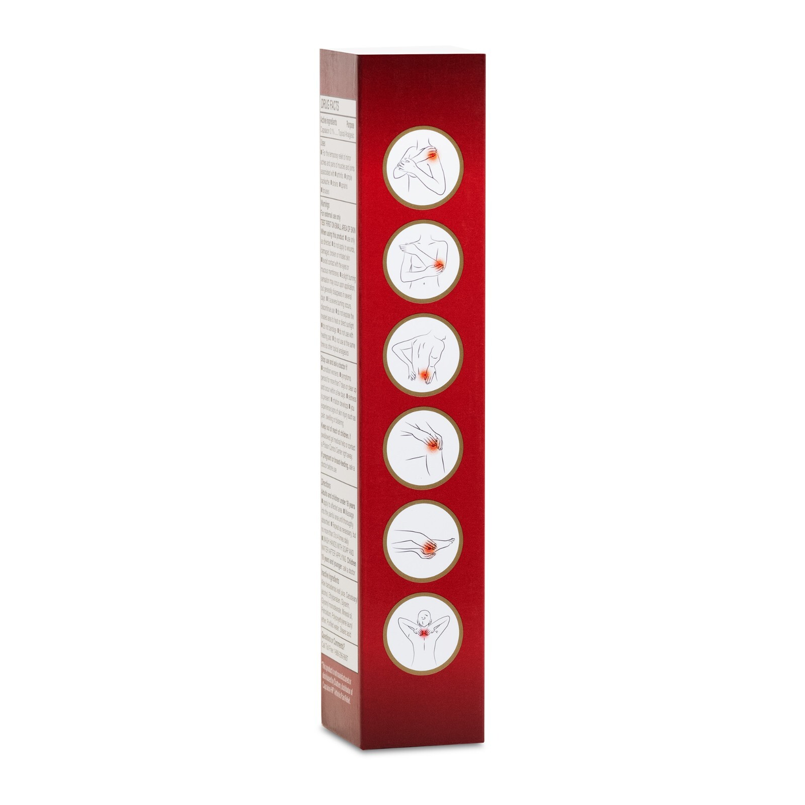 Globe Capsaicin 0.1% High Potency Pain Relief Cream 2 oz (3 Pack)