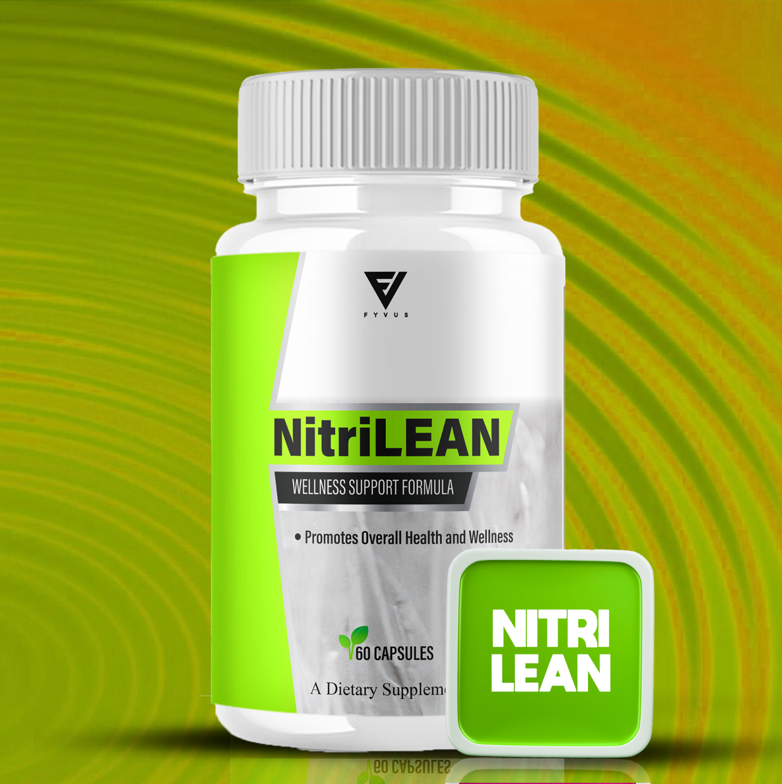 (3 Pack) Nitrilean Capsules Nitri Lean Wellness Supplement Pills (180 Capsules)