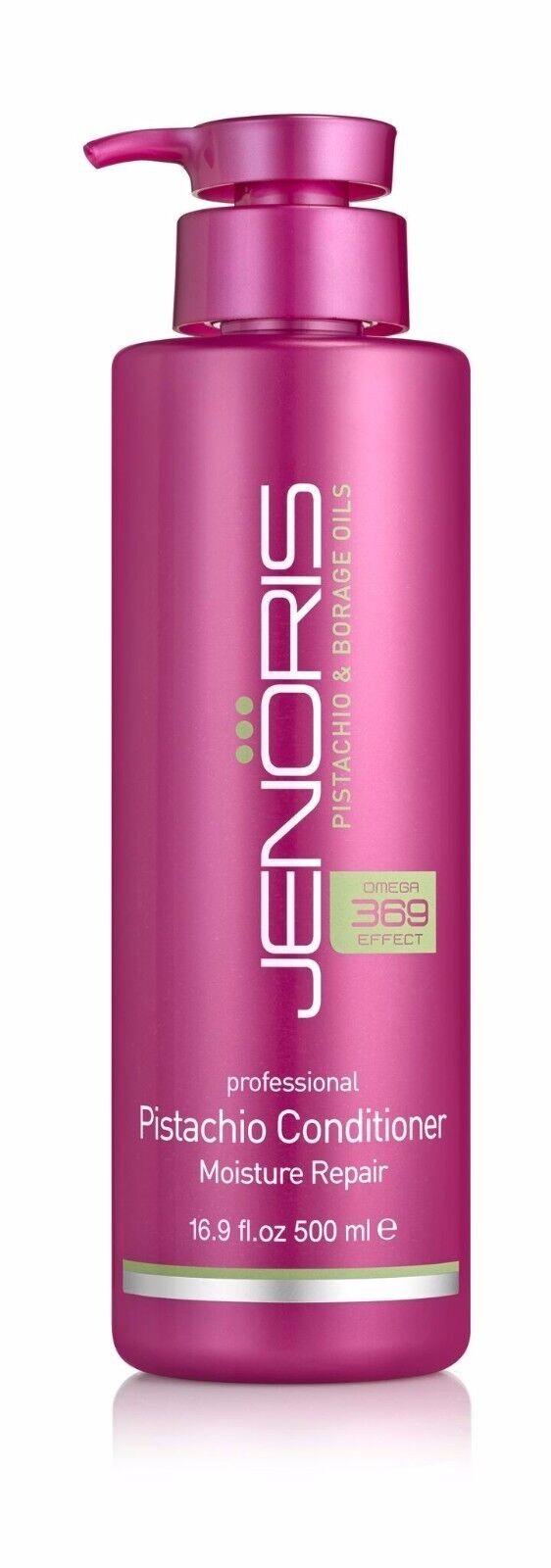 Jenoris Hydrating Pistachio Conditioner Moisture Repair 16.9 oz Made in Israel