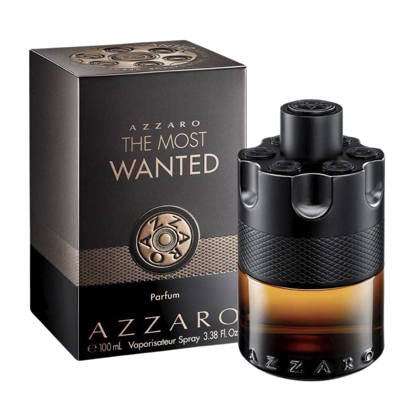 Azzaro COS-WBNMES34 3.4oz Wanted by Night Eau de Parfum for Men Spray