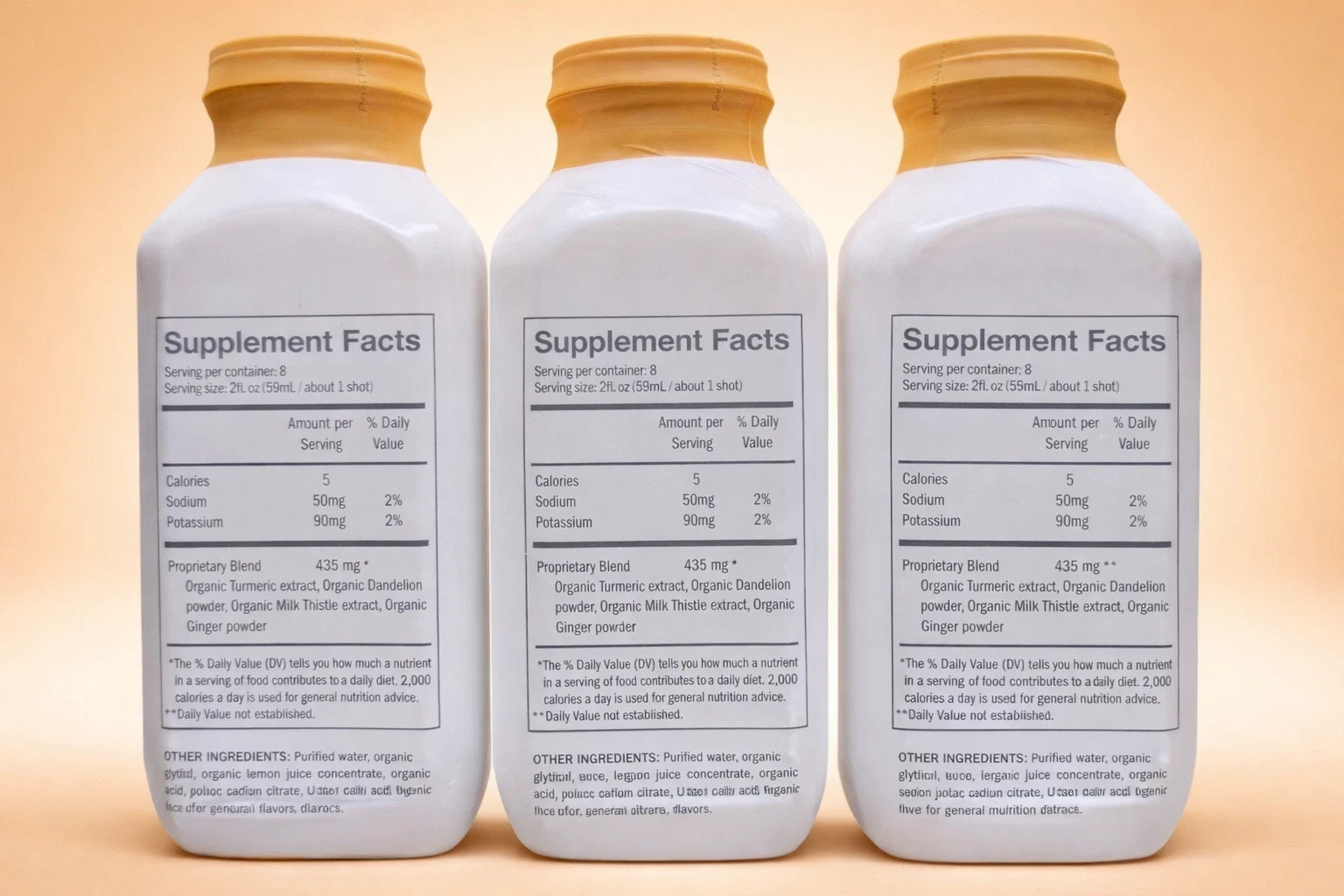 DOSE For Your Liver – Optimal Liver Function/Liver Cleanse 16oz x 6PACK NIB
