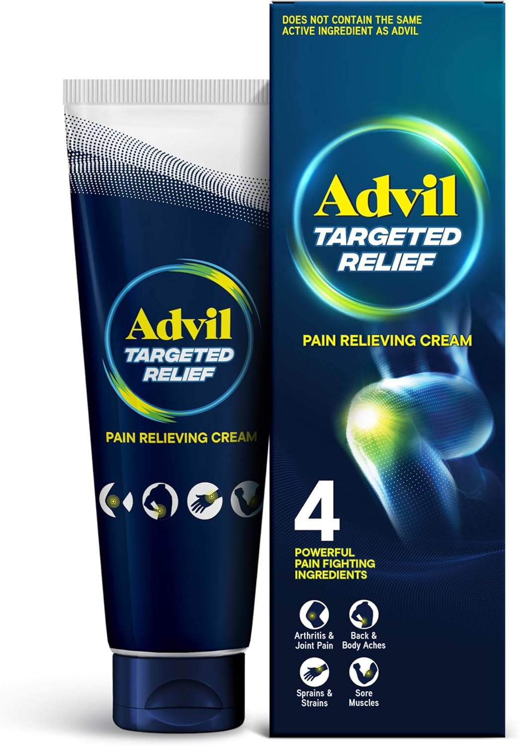 Targeted Relief Pain Relieving Cream, up to 8 Hours of Powerful Relief of Minor
