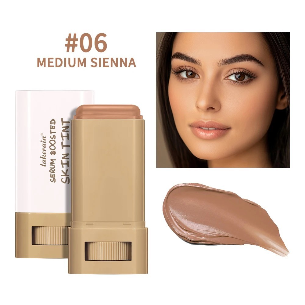 Waterproof Skin Tint Stick Serum Foundation Balm Face Contour Makeup Pro