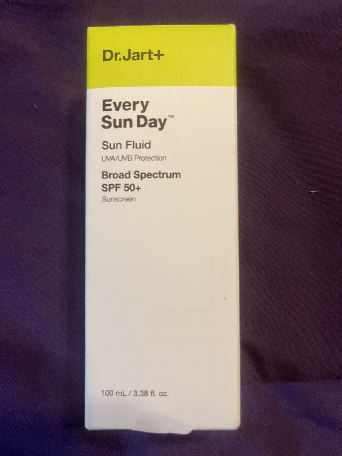 Dr.Jart+ Every Sun Day Sun Fluid Korean Sunscreen SPF 50+ 3.38 Fl Oz Sealed