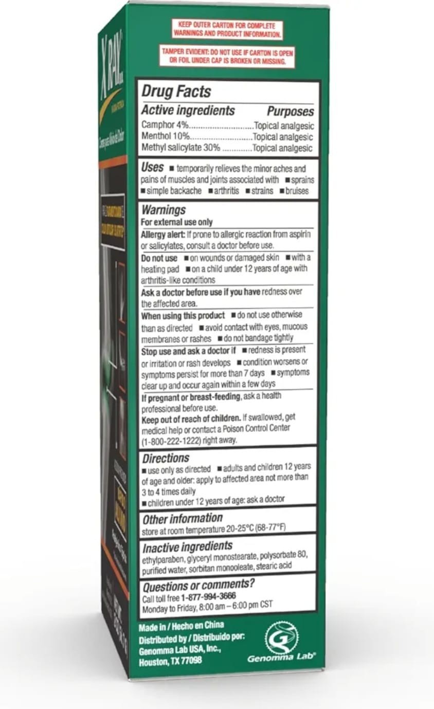 X Ray DOL Ultra Strength Pain Relief Cream – 2 fl oz (56.7 g)