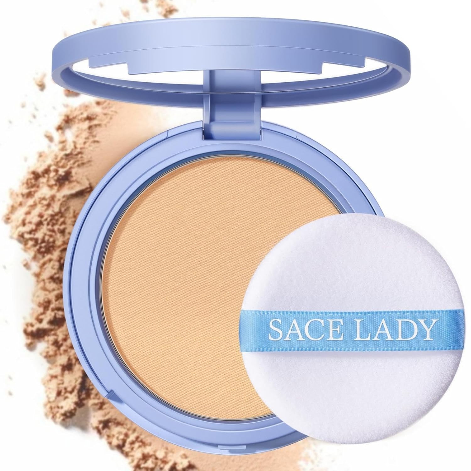 SACE LADY Matte Face Powder Waterproof Oil Control 0.35oz #02