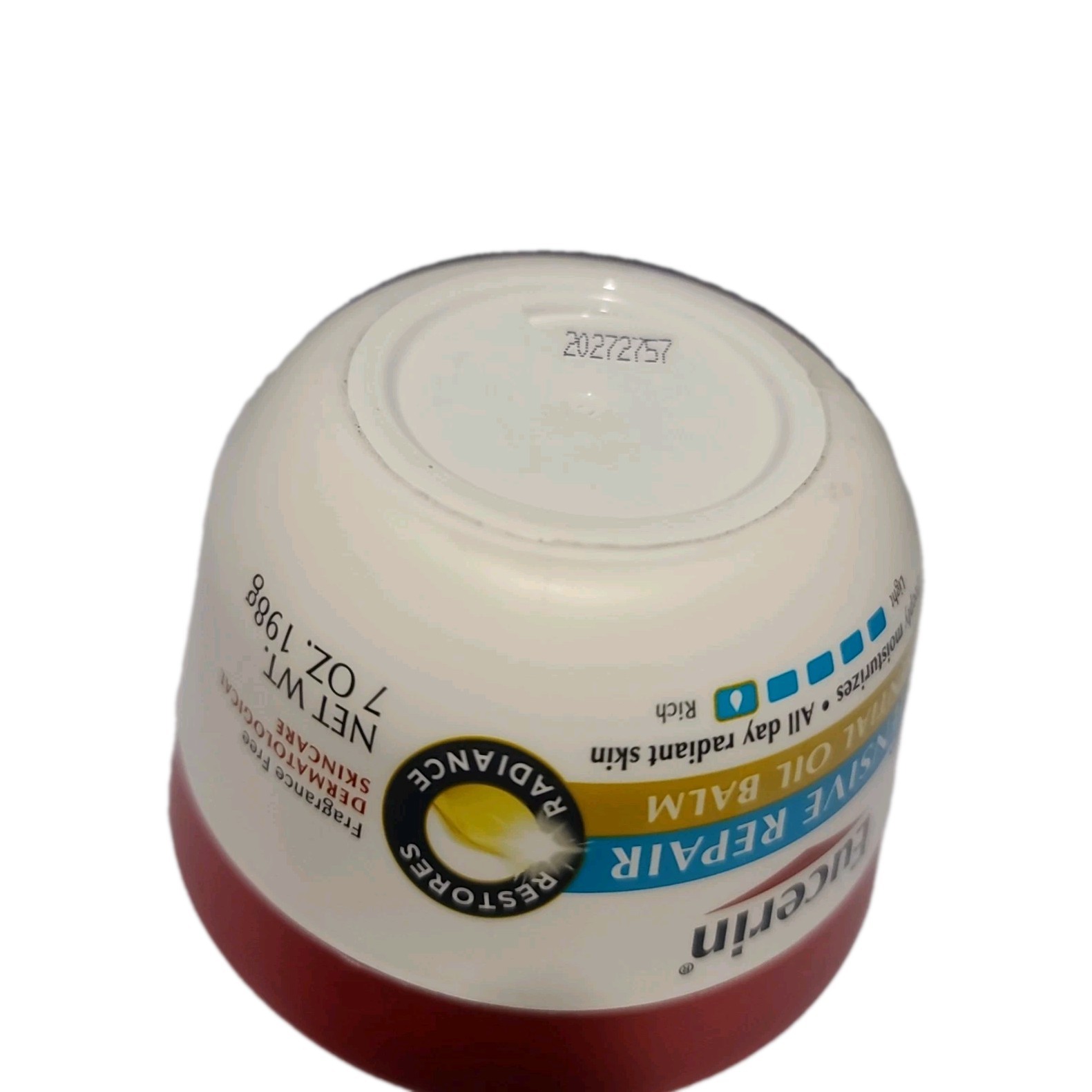 ( 1 ) |Eucerin INTENSIVE Repair ESSENTIAL OIL BALM 7oz Very dry Skin | Sealed