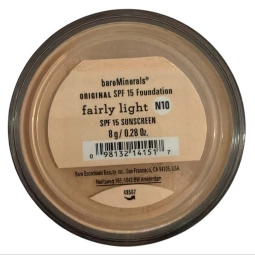 bareMinerals Mineral Veil Foundation Concealer Powder Medium Beige select shade