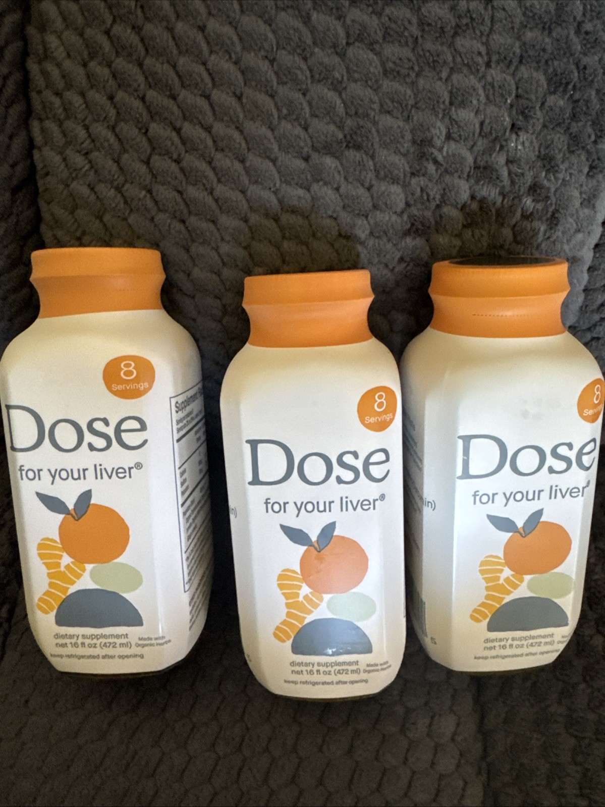 DOSE For Your Liver, Cleanse, Detox & Repair, 3 X 16 oz Exp 5/2027