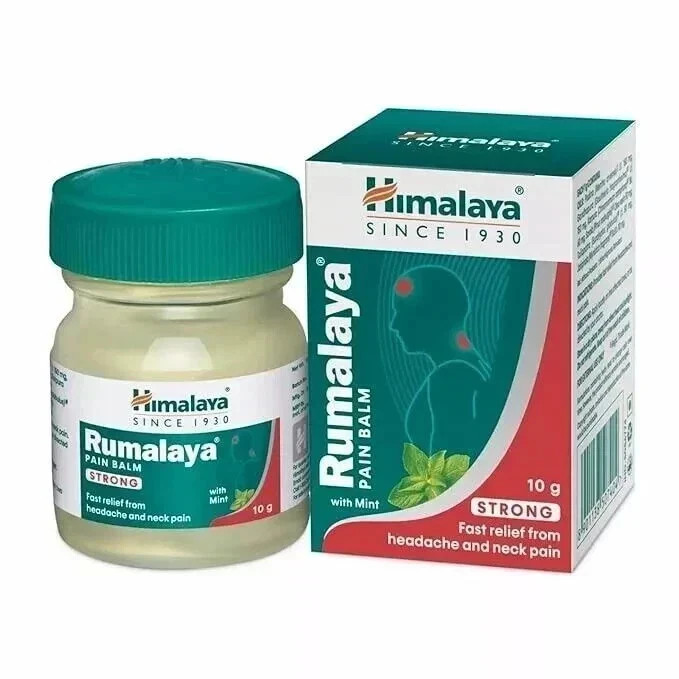 Himalaya PAIN BALM MINT Pack Of 10 x 10gm Each Fast Relief FREE SHIP 2027-28