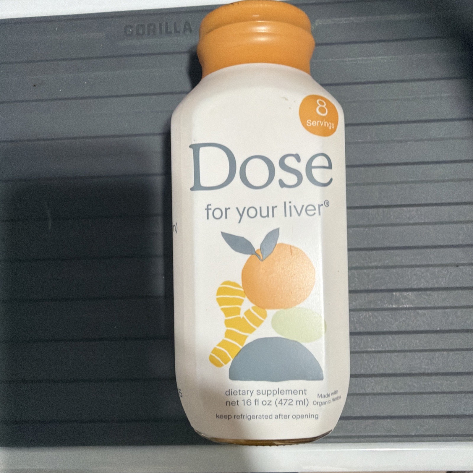 NEW & SEALED! Dose For Your Liver – 16 oz Dietary Supplement 02/27