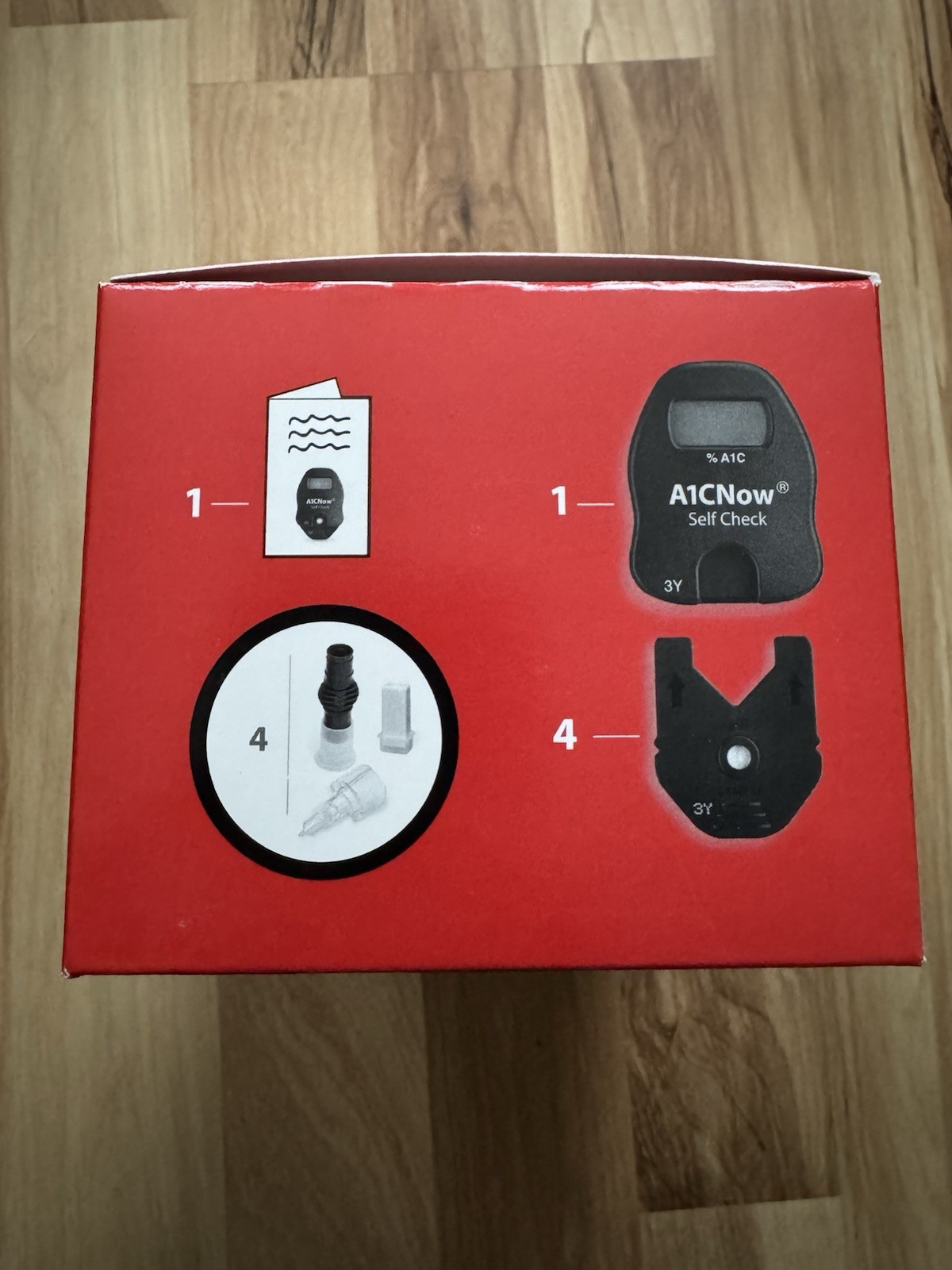PTS Diagnostics A1CNow Self Check At Home Test (4 Tests) 10/30/2026 – New