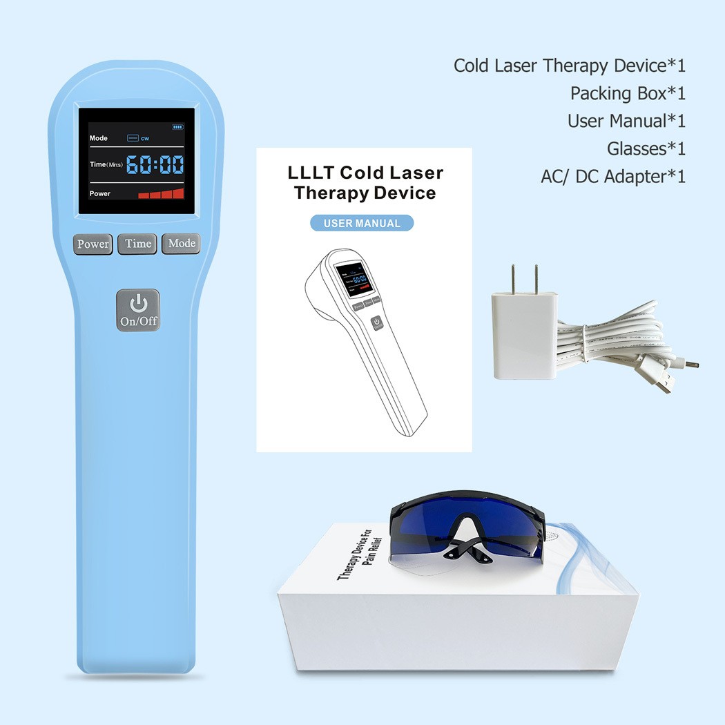880mW LLLT Laser Therapy 650nm 808nm Red Light for Humans & Animals Pain Relief