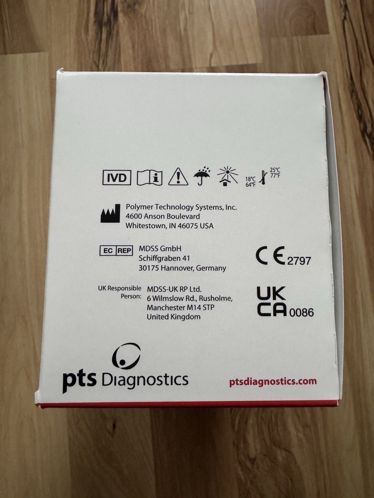 PTS Diagnostics A1CNow Self Check At Home Test (4 Tests) 10/30/2026 – New