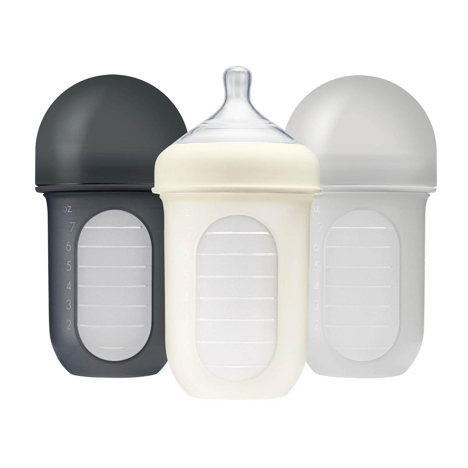 Boon Nursh Bottles – Silicone Baby Bottles Help Ease Colic Symptoms – Formula