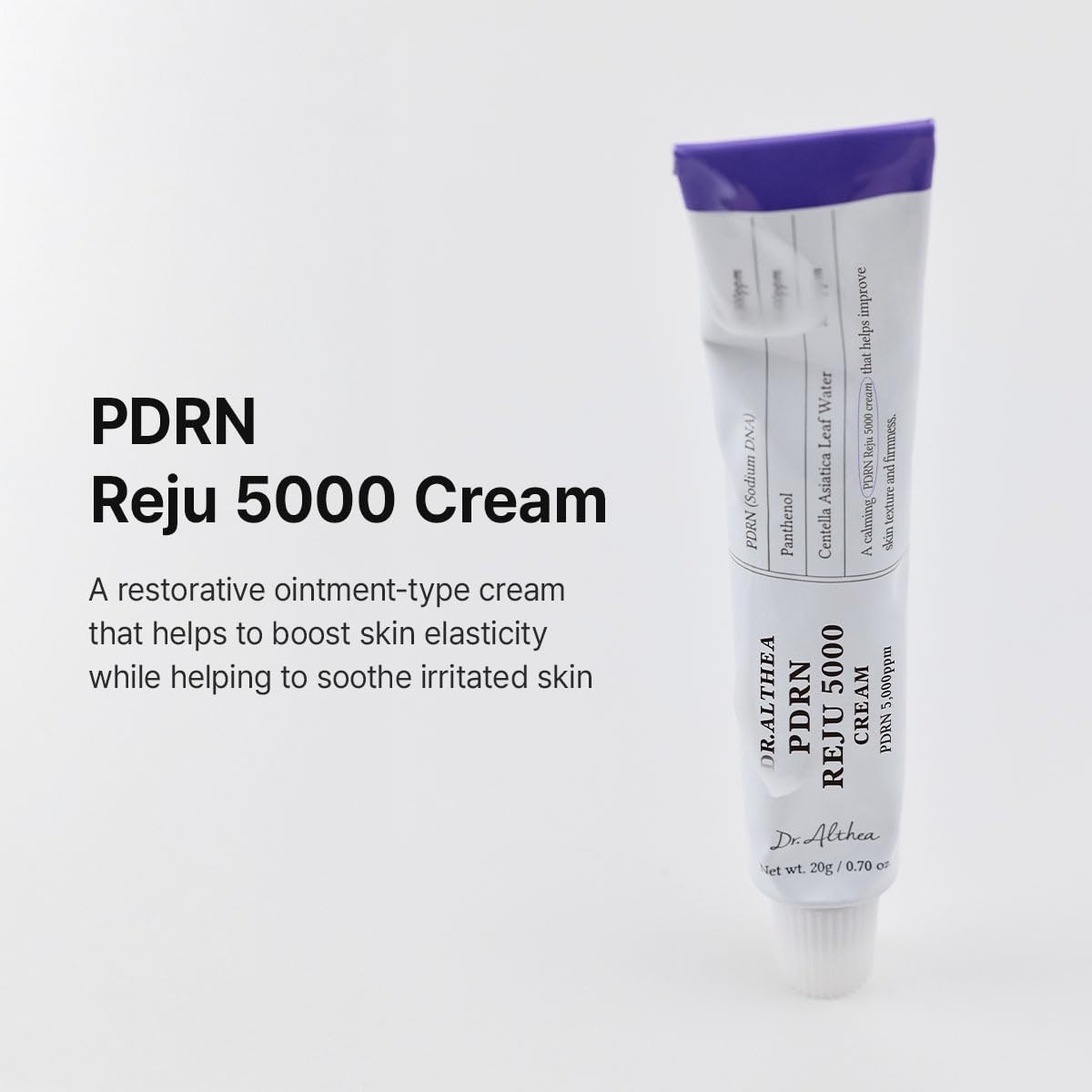 Biome PDRN Cream for Skin Relief & Hydration: Korean Skincare – 0.7 Fl Oz