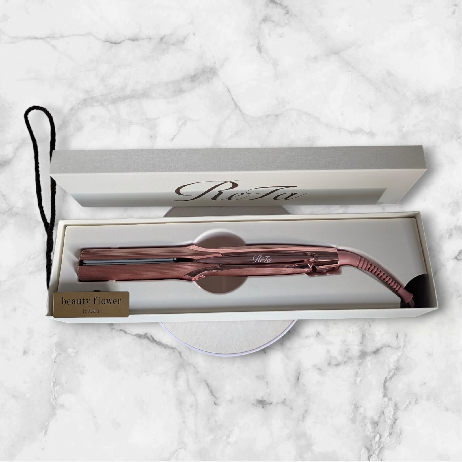 Refa Straightening Iron Pro Color Pink Official AC100V-240V 50/60Hz 0-660W