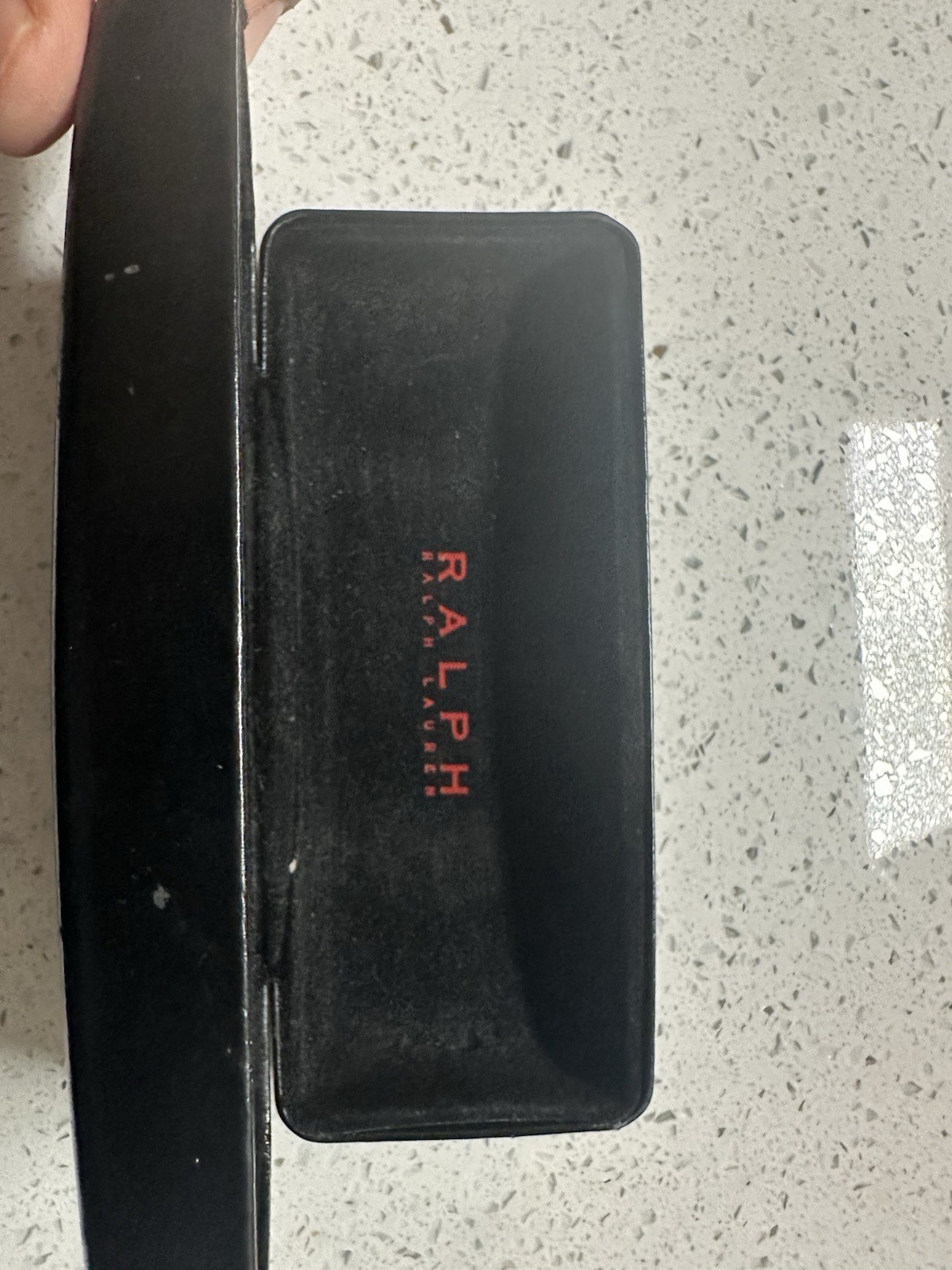 Ralph Lauren Black Hard Shell Sunglasses Case Eye Glasses Accessory