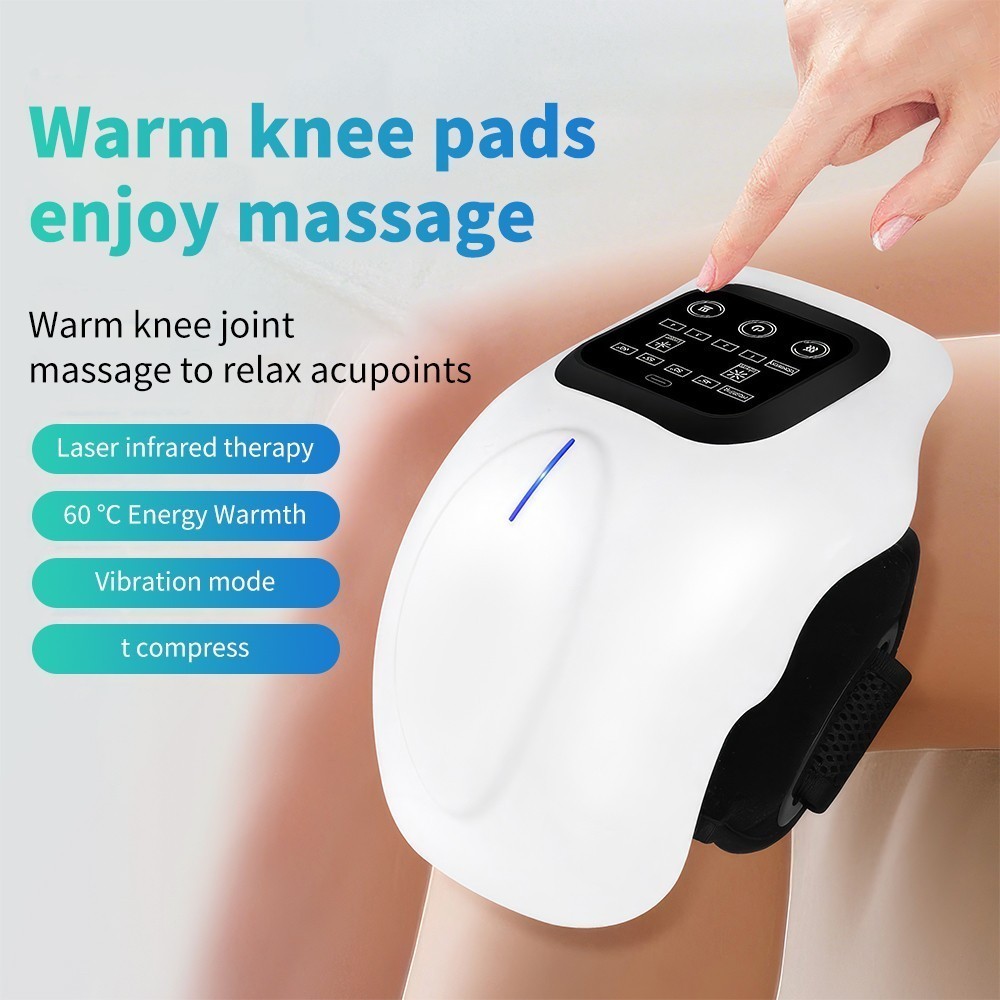 Electric Knee Massager Infrared Deep Heat for Knee Joint Pain Relief Massage