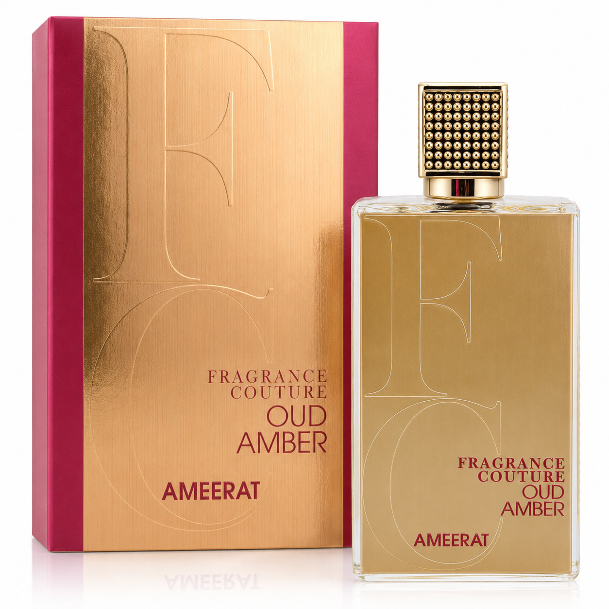 Ameerat Oud Amber Eau de Parfum 3.4 oz Unisex Fragrance Spray