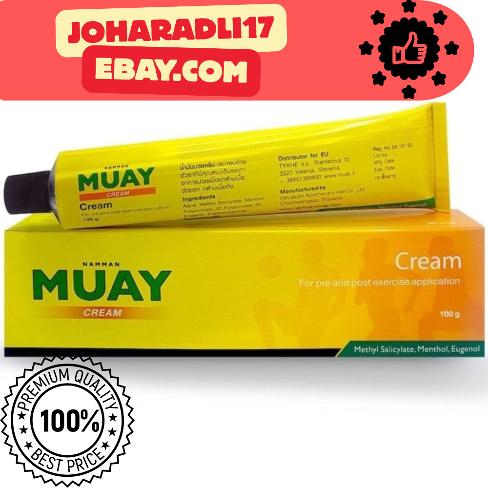 6 x Namman Muay Thai Boxing Cream 100g Liniment Warm Massage Oitment ORIGINAL