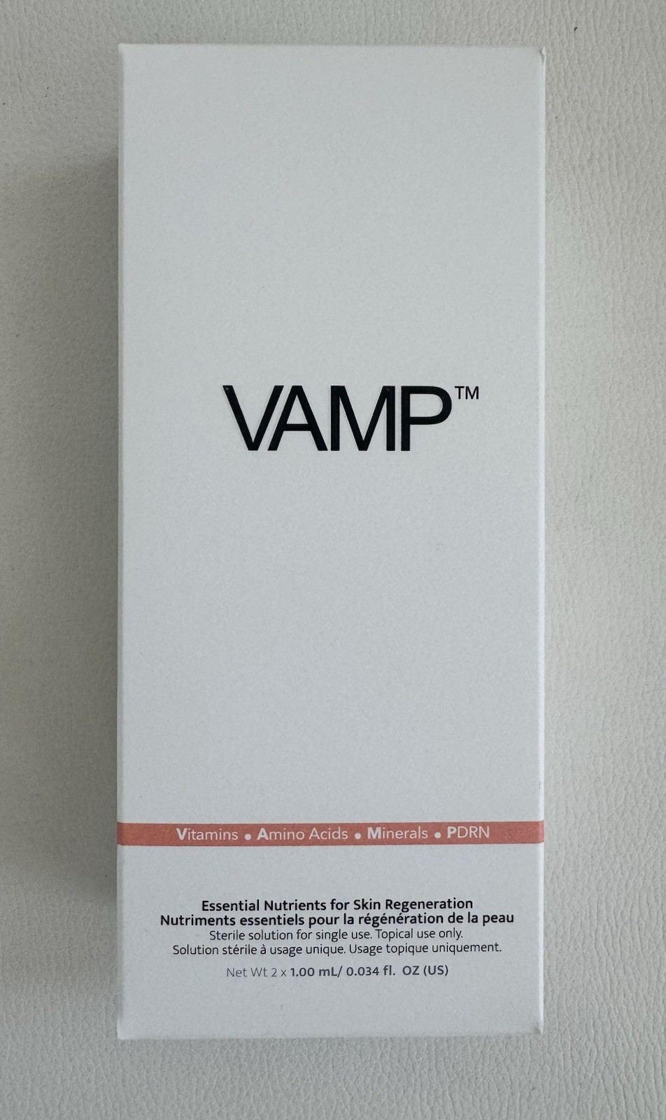 VAMP Salmon (Sperm) DNA One Box 2 Syringes EXP 09/2026