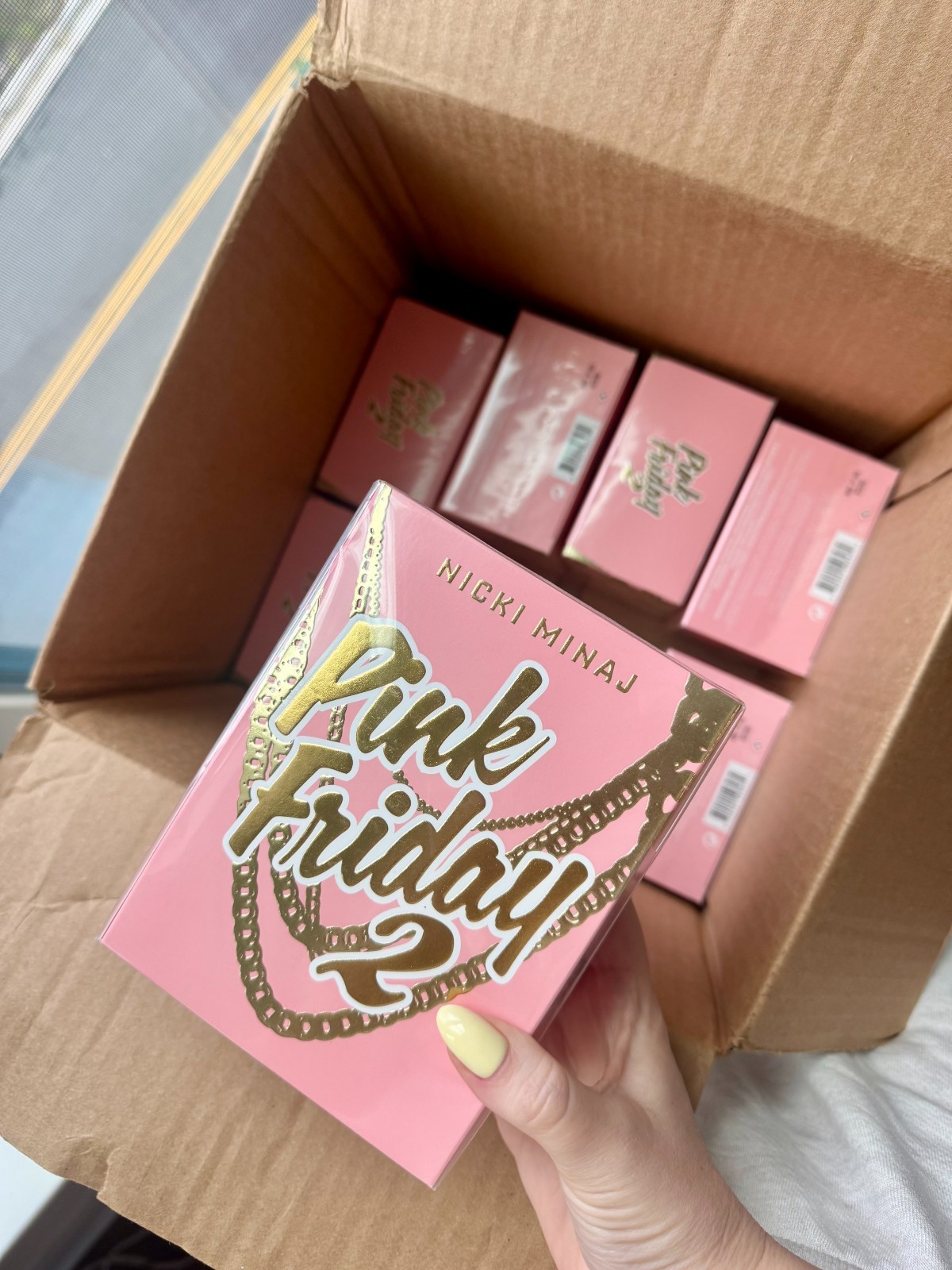 Wholesale lot of 7 Nicki Minaj Pink Friday 2 Eau de Parfum Spray 3.4 fl oz
