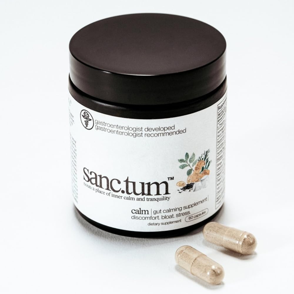 Sanctum Gut Calming Supplement Bloating Relief Digestive Stress Support
