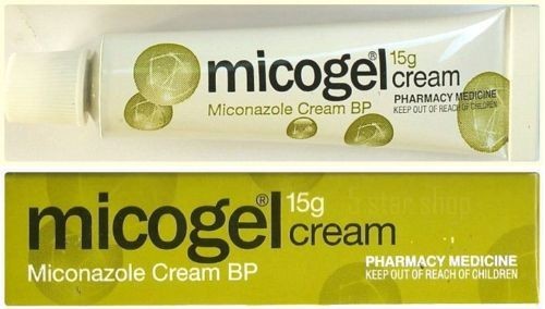 Micogel Miconazole Antifungal Cream – Maximum Strength Treatment (15g)
