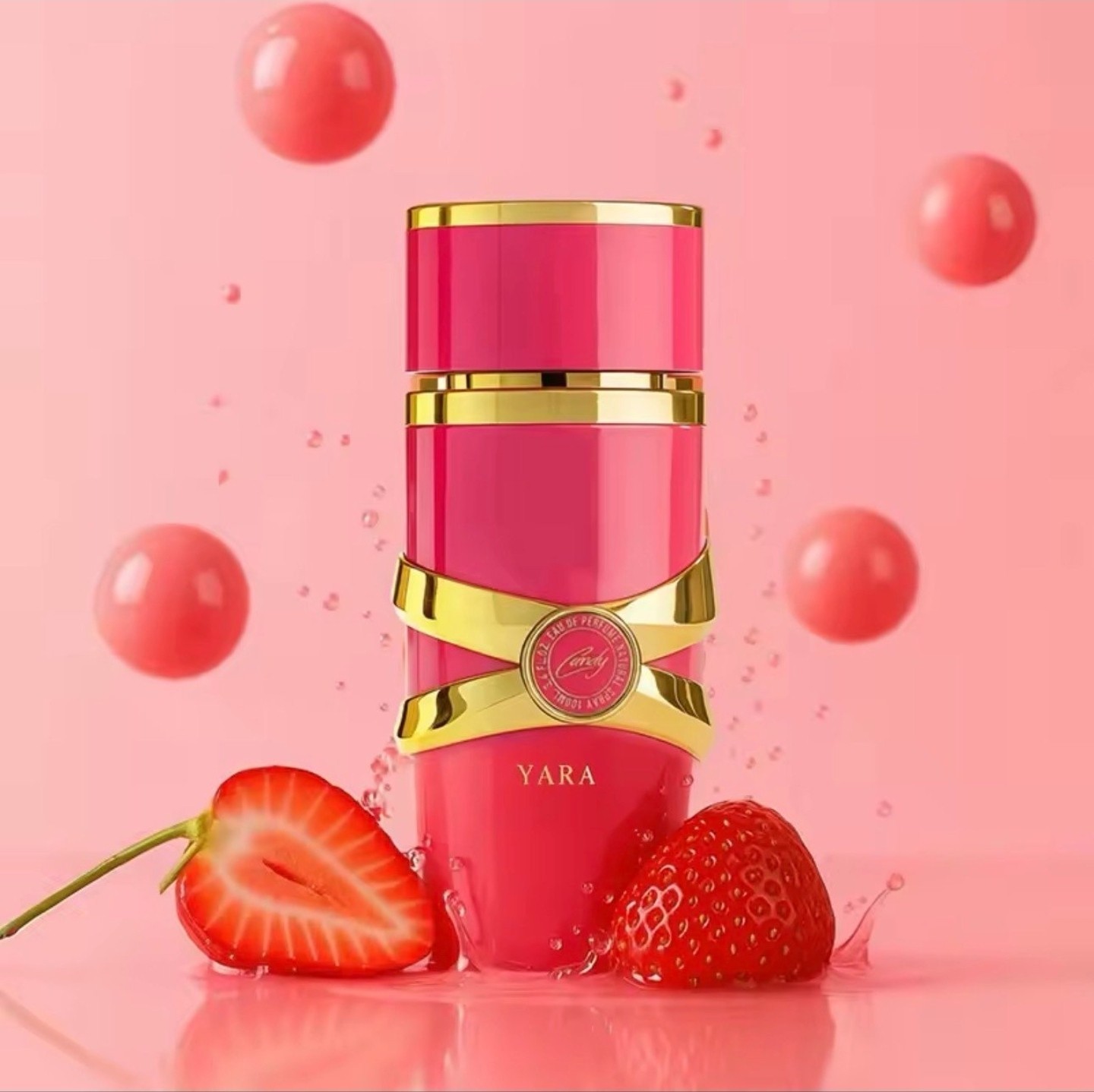 2 pcs Yara Candy Eau De Parfum 100ml (3.4 oz) Each by Lattafa Perfumes