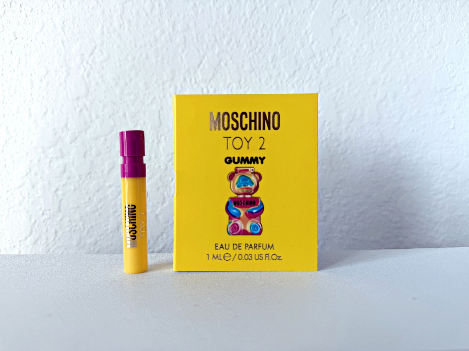 MOSCHINO – Toy 2 Gummy EDP Sample Size Vial Spray x 1 Pcs, 1.0ml