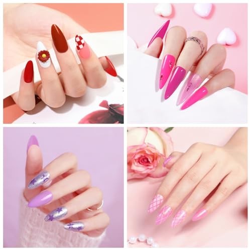 25PCS Gel Nail Polish Set Spring Summer Colors 25pcs All Seasons Gel Polish