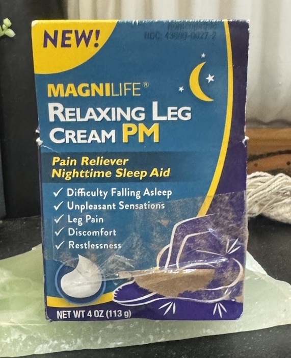 MagniLife Relaxing Leg Cream PM, Deep Penetrating Topical for Pain and Restless.