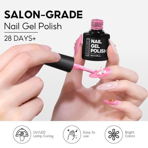 25PCS Gel Nail Polish Set Spring Summer Colors 25pcs All Seasons Gel Polish