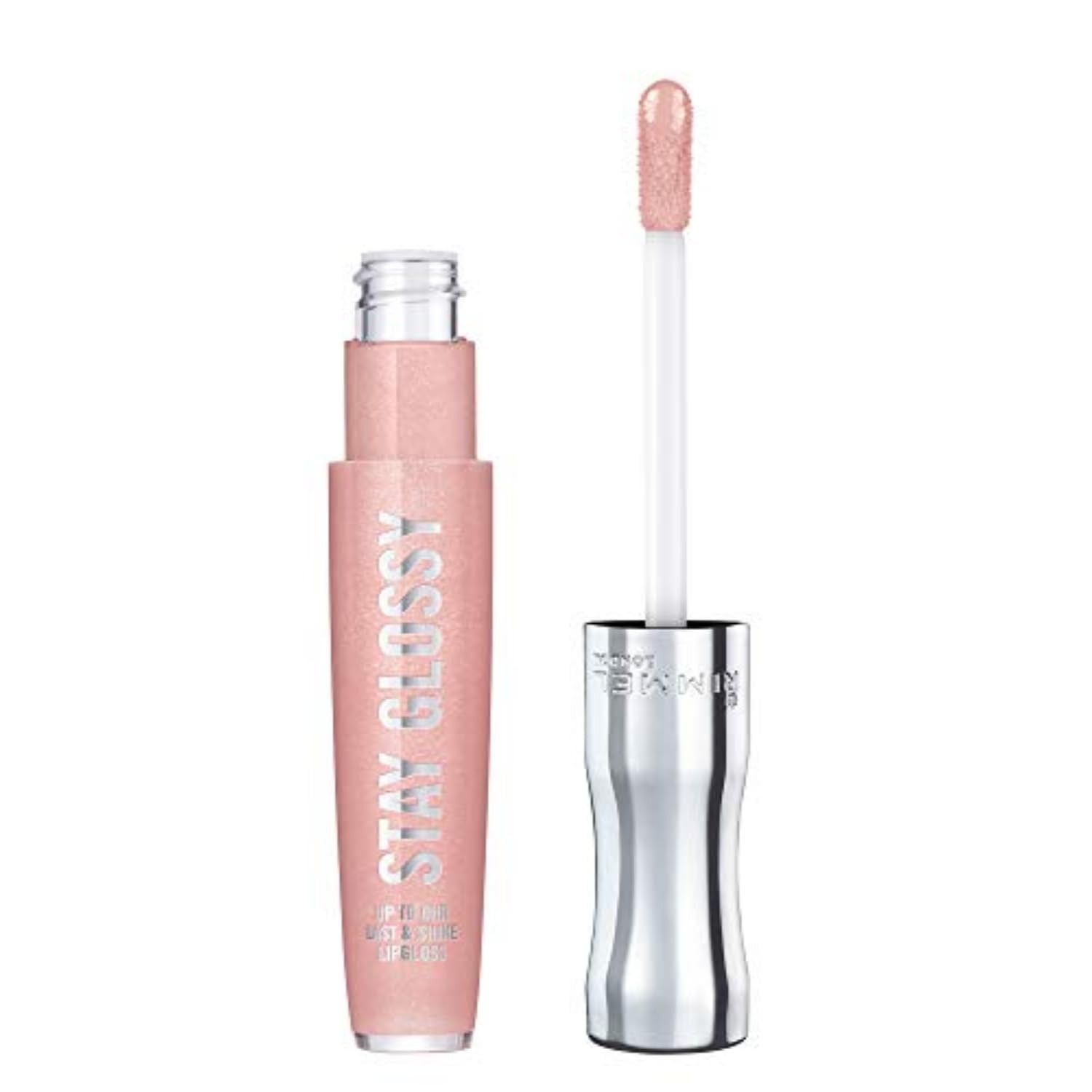 Rimmel Stay Glossy Lip Gloss 110 Dorchester Rose 0.18oz