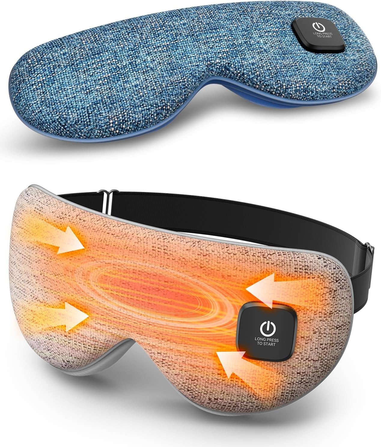 Heated Eye Mask – Cordless Eye Mask for Dry Eyes, FSA-HSA Eligible, Eye Relief,