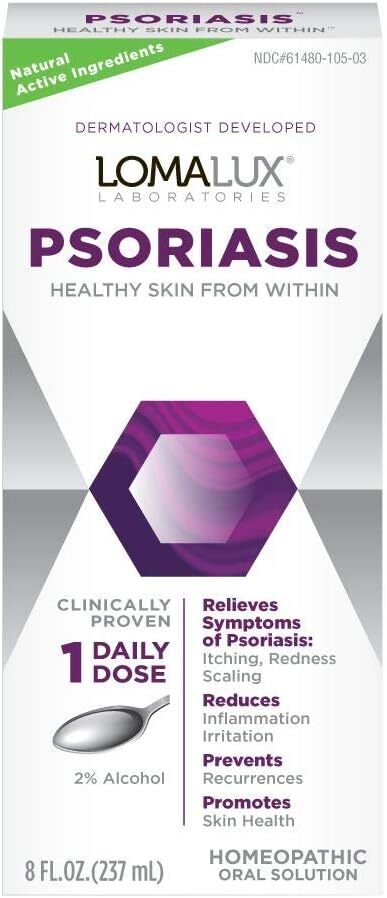 Loma Lux Psoriasis Clinically Proven Skin Clearing Minerals Dermatologist