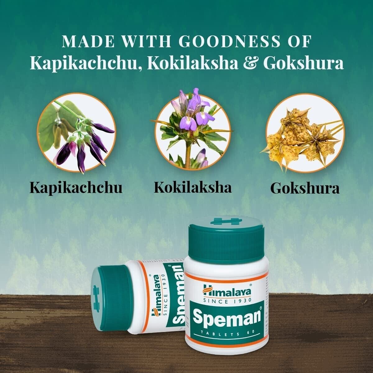 10 x SPEMAN Tabs Himalaya Men SEX Contains Gokshura Kapikachhu FREE SHIP 2026