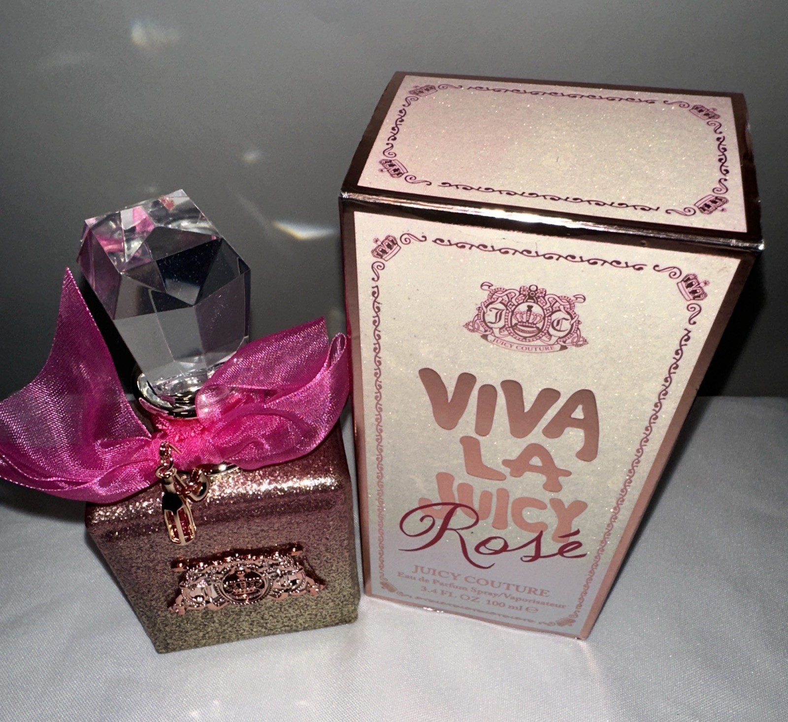 VIVA LA JUICY ROSE COUTURE by Juicy Couture 3.4 oz EDP For Women New in Box