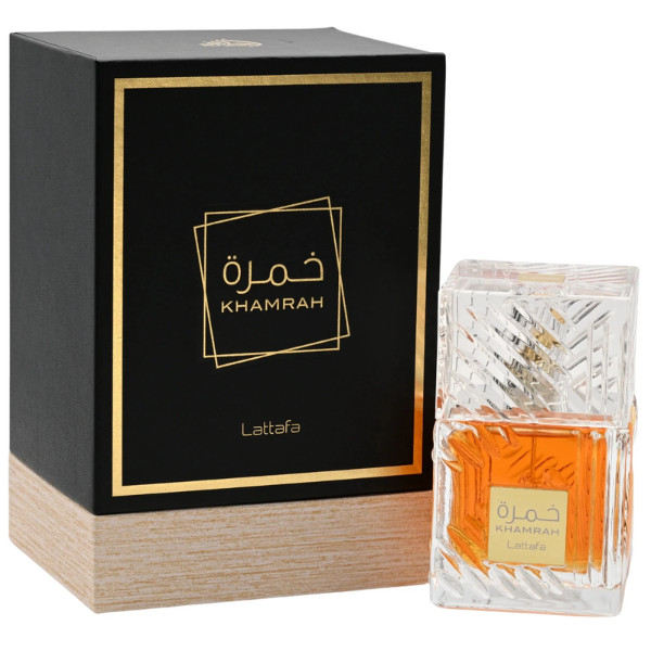 Lattafa Khamrah EDP 3.4 oz Unisex Perfume Spray New in Box Sealed